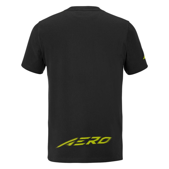 Babolat Aero Cotton Tee Shirt - Black/Black