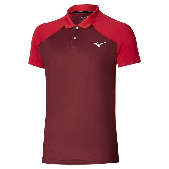 Mizuno Shadow Polo - Sun Dried Tomato