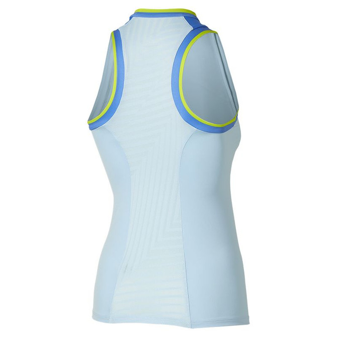 Mizuno Printed Tank Top - Ice Water