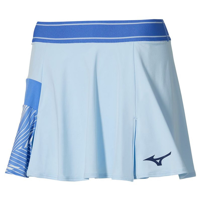 Mizuno Printed Flying Skirt - Ice Water