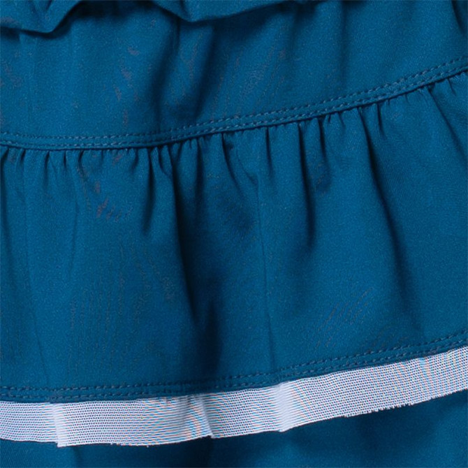 Lucky in Love Eyelet You Win Girls Skirt - Navy