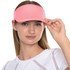 Lucky in Love Logo Stretch Visor - Flamingo