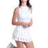 Lucky in Love Weave It To Me Stripe Tank Top - White