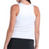 Lucky in Love Glow Set Stripe Tank Top - White
