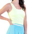 Lucky in Love Lavish Lane Squared Up Tank Top - Lemon Frost