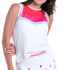 Lucky in Love Glow Set Tank Top - White