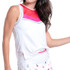 Lucky in Love Glow Set Tank Top - White