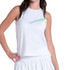 Lucky in Love Lavish Lane Victory Tank Top - White