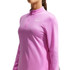 Nike Victory 1/2 Zip Long Sleeve Top - Light Magenta/White