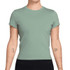 Nike Court Advantage Short Sleeve Top - Steam Green/White