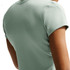 Nike Court Advantage Short Sleeve Top - Steam Green/White