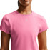 Nike Court Advantage Short Sleeve Top - Peony/White