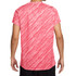 Nike Court Dri Fit Printed Victory Crew - Pink Foam/Black