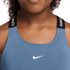 Nike Girls Pro Dri Fit Tank Top - Work Blue/Black/White