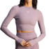 adidas by Stella McCartney Long Sleeve Crop Top - Legacy Purple