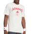 adidas Heritage Graphic Tee Shirt - Chalk White/Power Red