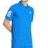 adidas Club 3 Stripe Polo - Glory Blue