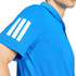 adidas Club 3 Stripe Polo - Glory Blue