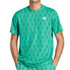 adidas Club Graphic Crew - Semi Court Green/Collegiate Green