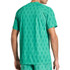 adidas Club Graphic Crew - Semi Court Green/Collegiate Green