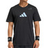 adidas Tennis Graphic Tee Shirt - Black