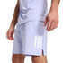 adidas Club 7 inch 3 Stripe Short - Violet Tone