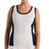 Penguin Square Neck Tank Top - Bright White