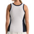 Penguin Square Neck Tank Top - Bright White