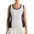 Penguin Square Neck Tank Top - Bright White