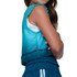 Lucky in Love Eyelet You Win Girls Tank Top - Aquamarine