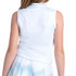 Lucky in Love Lavish Lane Girls Polo Tank Top - White