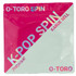 Toroline K-Pop Spin 17 (1.23mm) Neon Pink/White Tennis String