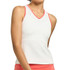 Lija Club Edit Starter Tank Top - White/Coral Reef