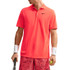 Nike Court Dri FIT Solid Polo - Bright Crimson/Black