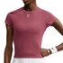 Nike Court Advantage Short Sleeve Top - Pink Smoke/White
