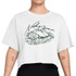Nike Court London Crop Tee Shirt - White
