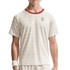 Nike Court Advantage Printed Crew - Light Bone/Tough Red/Black