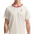 Nike Court Advantage Printed Crew - Light Bone/Tough Red/Black