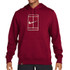 Nike Court Heritage Hoodie - Team Red/Pale Ivory