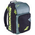 Babolat Pure Aero Backpack Tennis Bag - Grey/Fluorescent Yellow