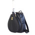 Court Couture Monaco Chevron Tennis Backpack - Onyx