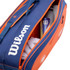 Wilson 2026 Roland Garros Team 6 Pack Tennis Bag - Clay/Navy