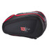Wilson Bela V3 Padel Racket Bag - Black/Red
