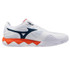 Mizuno Wave Enforce Tour 2 Mens Tennis Shoe - White/Insignia Blue