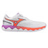 Mizuno Wave Enforce Tour 2 Womens Tennis Shoe - White/Lava Orange