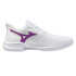 Mizuno Wave Exceed Tour 7 Womens Tennis Shoe - White/Dahlia