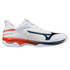 Mizuno Wave Exceed Court Mens Tennis Shoe - White/Insignia Blue