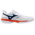 Mizuno Wave Exceed Court Mens Tennis Shoe - White/Insignia Blue