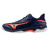 Mizuno Wave Exceed Court Mens Tennis Shoe - Beacon Blue/Lava Orange