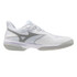Mizuno Wave Exceed Court Womens Tennis Shoe - White/Harbor Mist
